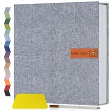 Large Photo Album Self Adhesive 4x6 5x7 8x10 Scrapbook Album DIY Picture Book...