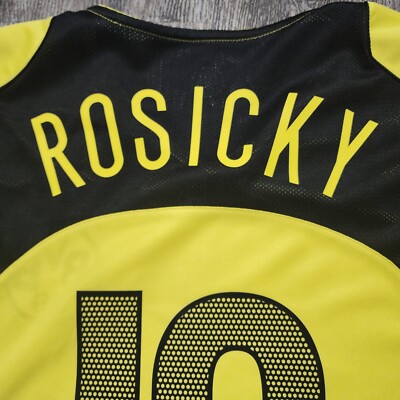 2005 Nike Borussia Dortmund Home Soccer Jersey Tomas Rosicky Men