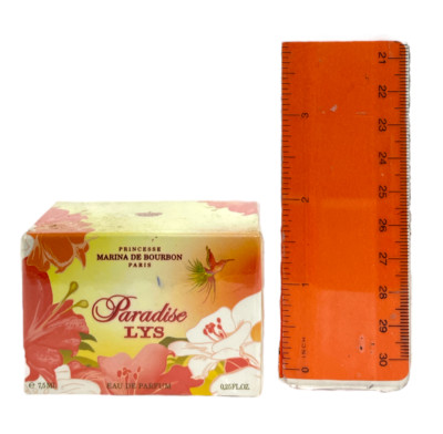 Paradise LYS By Marina De Bourbon Eau De Parfum (7.5mL) AS SEEN IN PICS