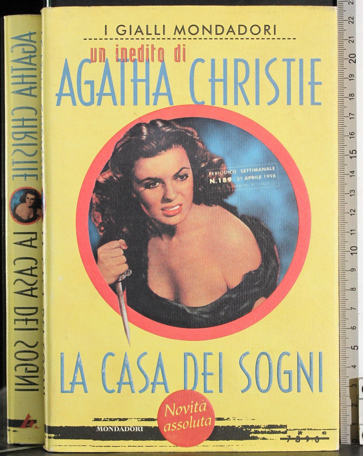 GIALLO. LA CASA DEI SOGNI. AGATHA CHRISTIE. MONDADORI. 1ED.