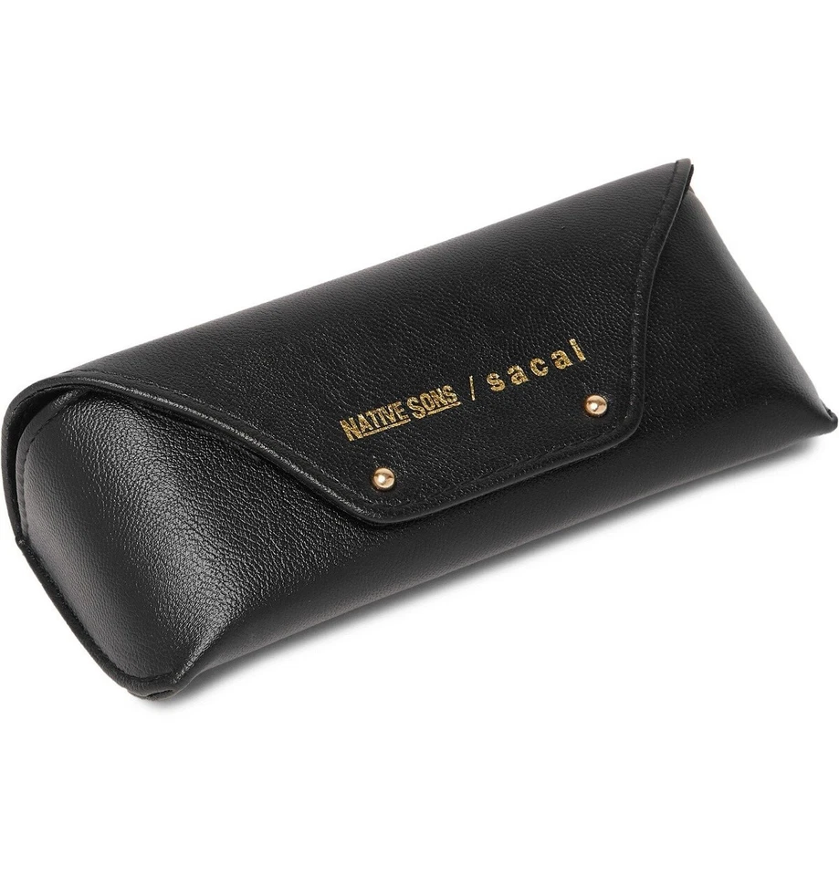 Gafas de sol Native Sons x Sacai Cornell marco cuadrado acetato - negras Foto 4 de 4