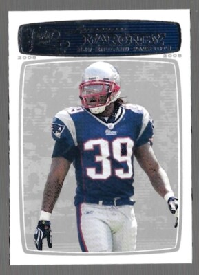2008 Topps Rookie Progression Silver Football Card #125 Laurence Maroney SP/299