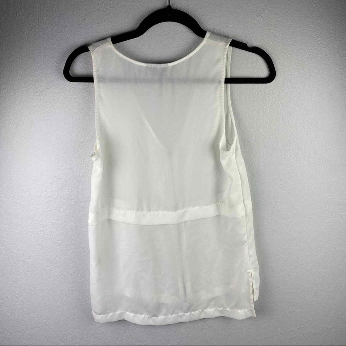 Topshop silky zip tank top | eBay