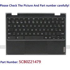 New 5CB0Z21479 For Lenovo 100E Chromebook 2nd AST Palmrest Keyboard Touchpad