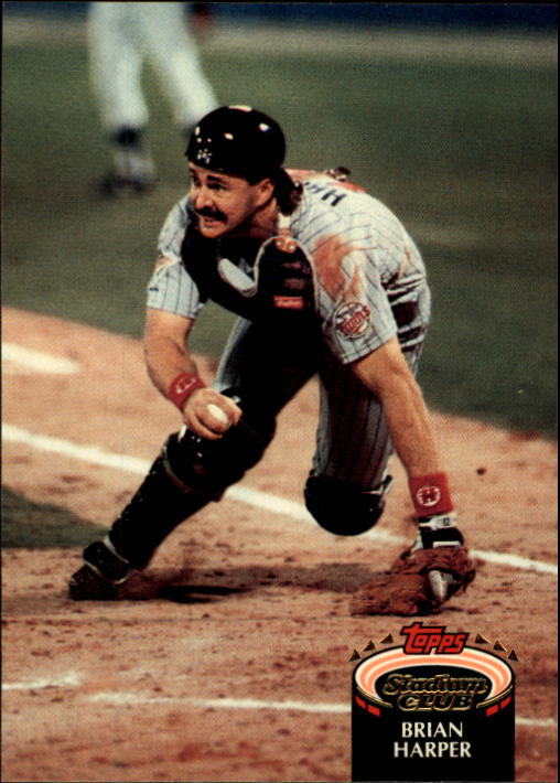 1992 Stadium Club #296 Brian Harper - NM