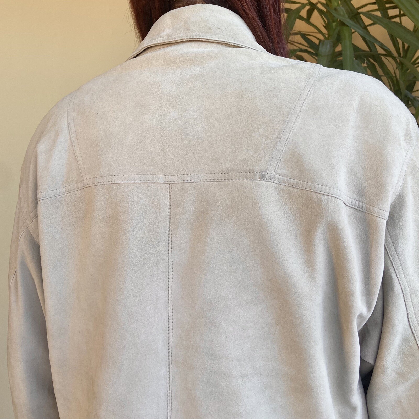 Giacca In Pelle Di Capra Yves Saint Laurent Vintage Uomo L XL