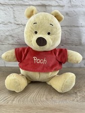 Disney Baby Winnie the Pooh Plush Rattle Toy Stuffed Animal Crinkle Ears 12  