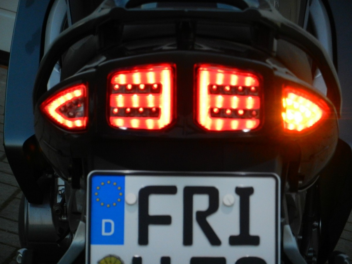 smoked LED tail light and signals Yamaha FJR 1300 RP04 RP08