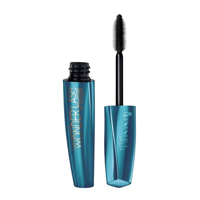Rimmel London Wonder'Lash Mascara, Conditioning, Waterproof, 001 Black