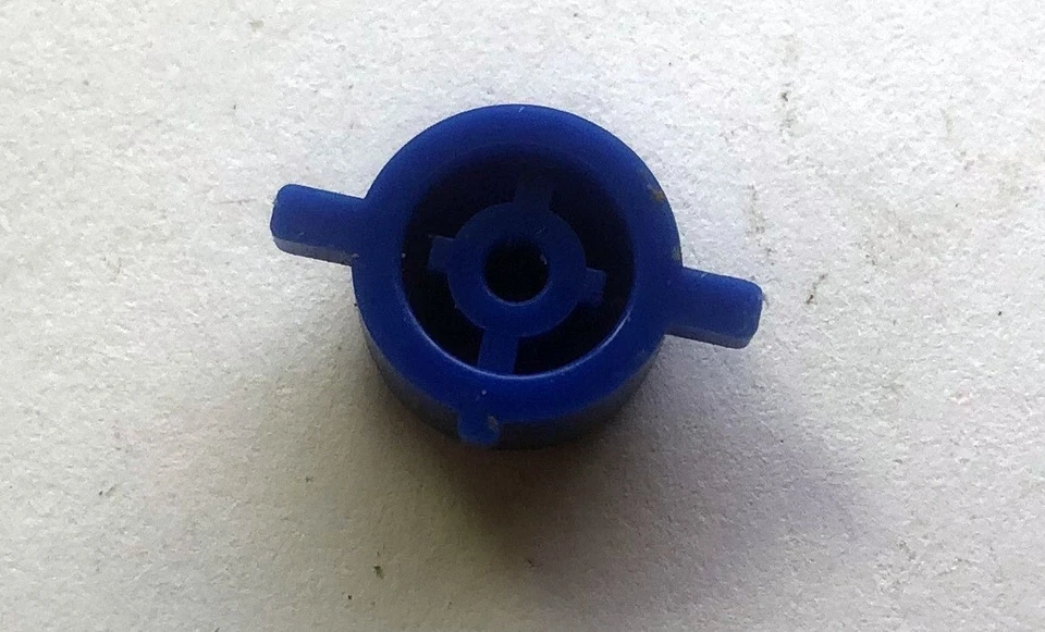 Original BLUE Button For Nintendo SNES SUPER NES (PAL) CONTROLLER SNSP-005 - Image 2 of 2