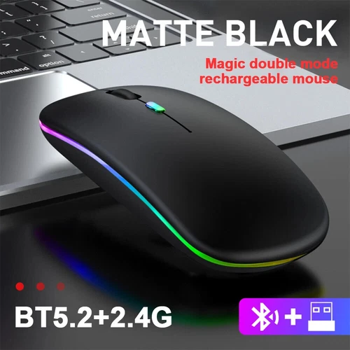 PC Maus Kabellos Wireless Mouse Bluetooth USB Computer Notebook Laptop Funkmaus