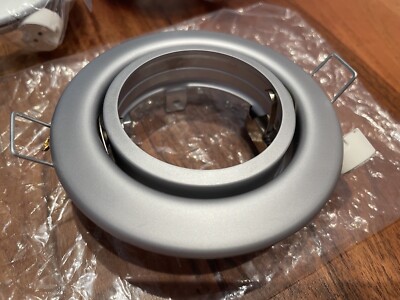 1x Protec Deckeneinbauspot / Downlight PEL03 Chrom matt / 68mm Loch