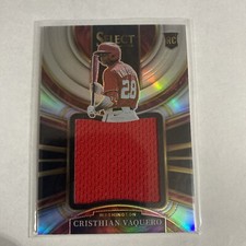 2023 Select Jumbo Patch Silver #pjs-cv Cristhian Vaquero Rc 179/199