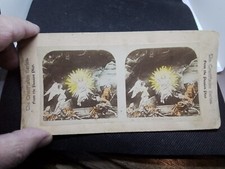 VINTAGE PICTURE SLIDE 3 1/2 X 7 INCHES STEREOSCOPIC STEREOVIEW STEREOSCOPE