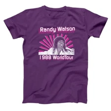 Randy Watson  Sexual Chocolate Soul Glo Purple Basic Men's T-Shirt