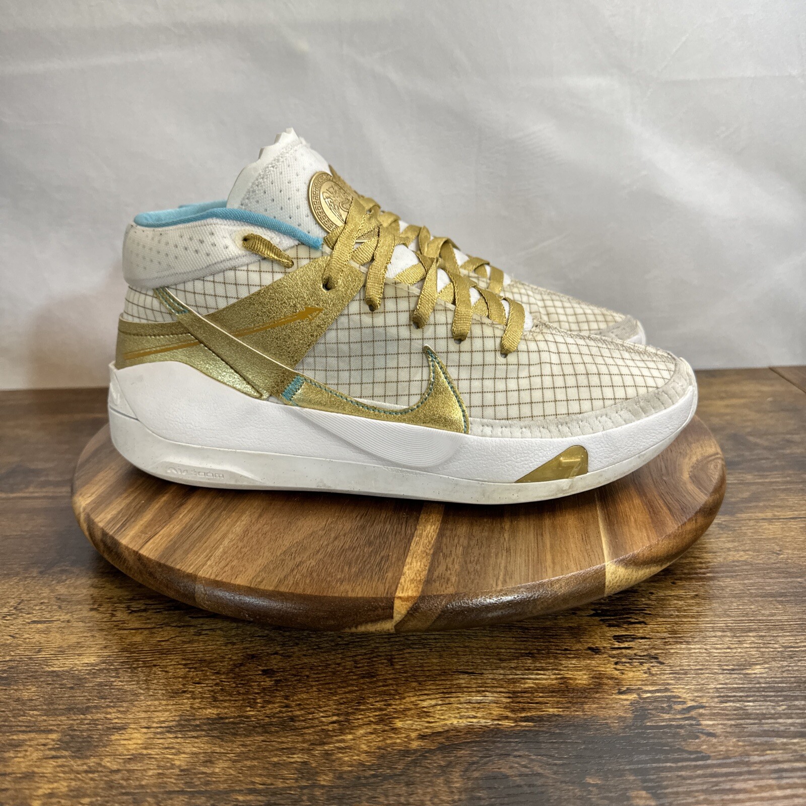 Nike KD Kevin Durant 13 White Shoes Men’s Size 8.5 DA0895-102 Basketball NBA