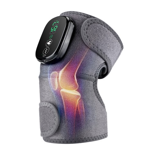 Knee Joint Massager Heat Physiotherapy Therapy Pain Relief Vibration Machine US - Picture 2 of 18