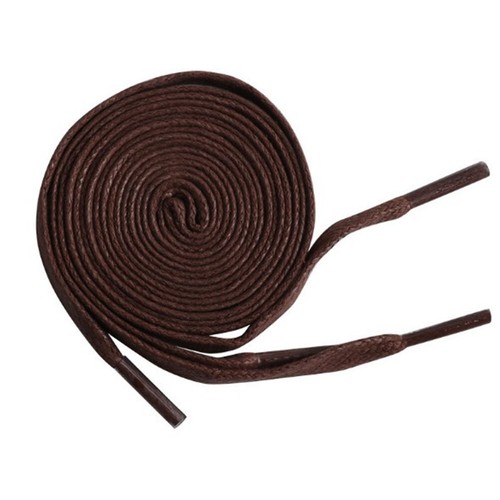 FLAT Premium Waxed Cotton Shoelaces Sneakers Colored Shoe Laces Boot Strings. - Picture 7 of 37