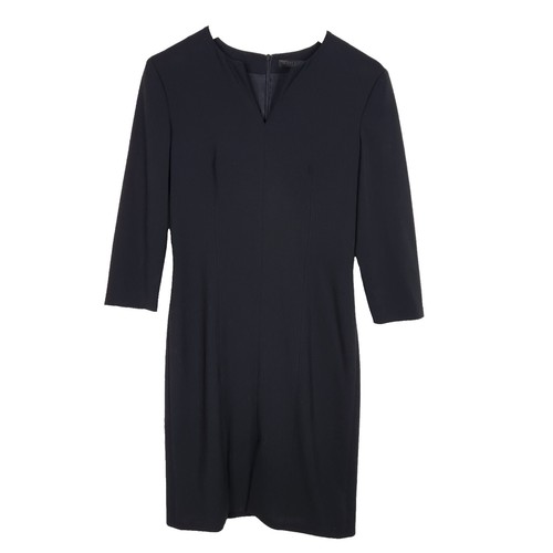 the row black leather dress Leather Mini Dress