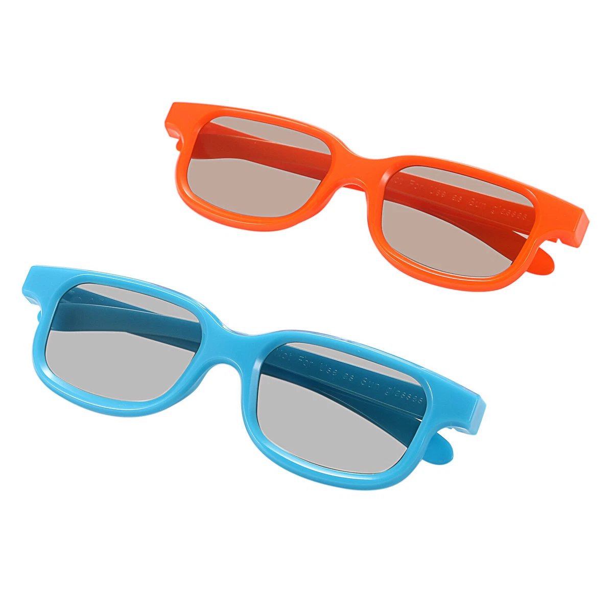 White Paper 3D Glasses Red Blue 3D Glasses 3D Movie Glasses 3D Video