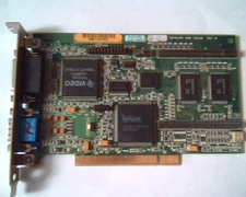 PCI Video card Matrox 576-06 Rev B ABF12150 DVI VGA MGI MGA-MIL/2C 