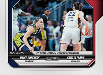 2026 Panini Instant WNBA #22 Paige Bueckers Wings Caitlin Clark Fever PRESALE