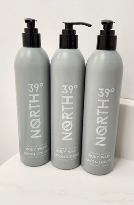 LOT 3 39 Degrees North Body Wash Eucalyptus + Lavender 12oz