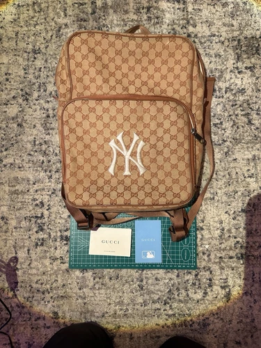 Authentique sac à dos Gucci X New York Yankees édition limitée