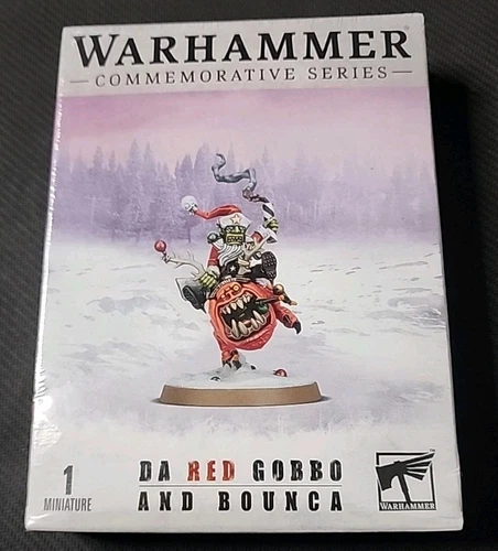 Games Workshop Da Red Gobbo and Bounca Miniature Sealed