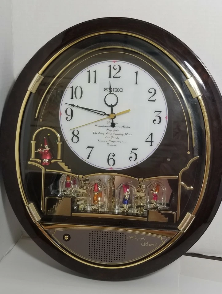 Коллекционное издание Seiko Melodies in Motion модель QXM115BRH Beatles Imagine РЕДКАЯ - Изображение 3 из 4