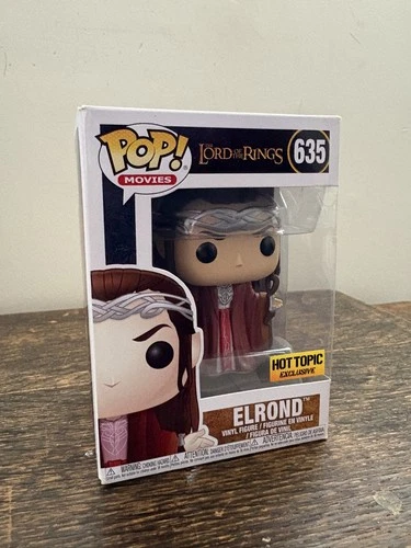 Funko Pop! The Lord Of The Rings ELROND #635 Hot Topic Exclusive