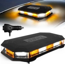 Roof Top Beaconemergency Strobe Light Led Warning Flashing Lights Amber White