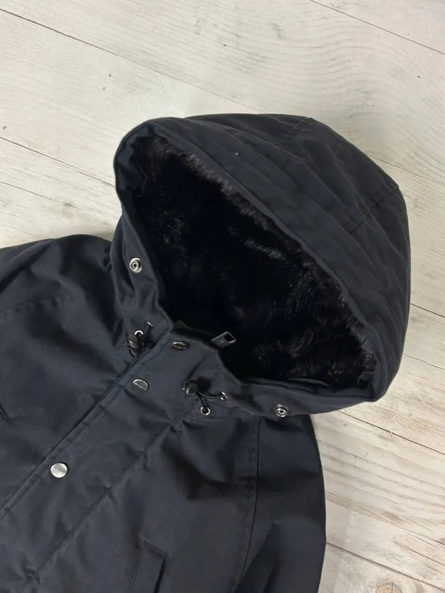 Carhartt WIP Trapper Parka Puffer Jacket Men Size S Black | eBay