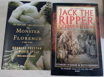    True Crime Bundle, Jack the Ripper & Monster of Florence   FREE Shipping