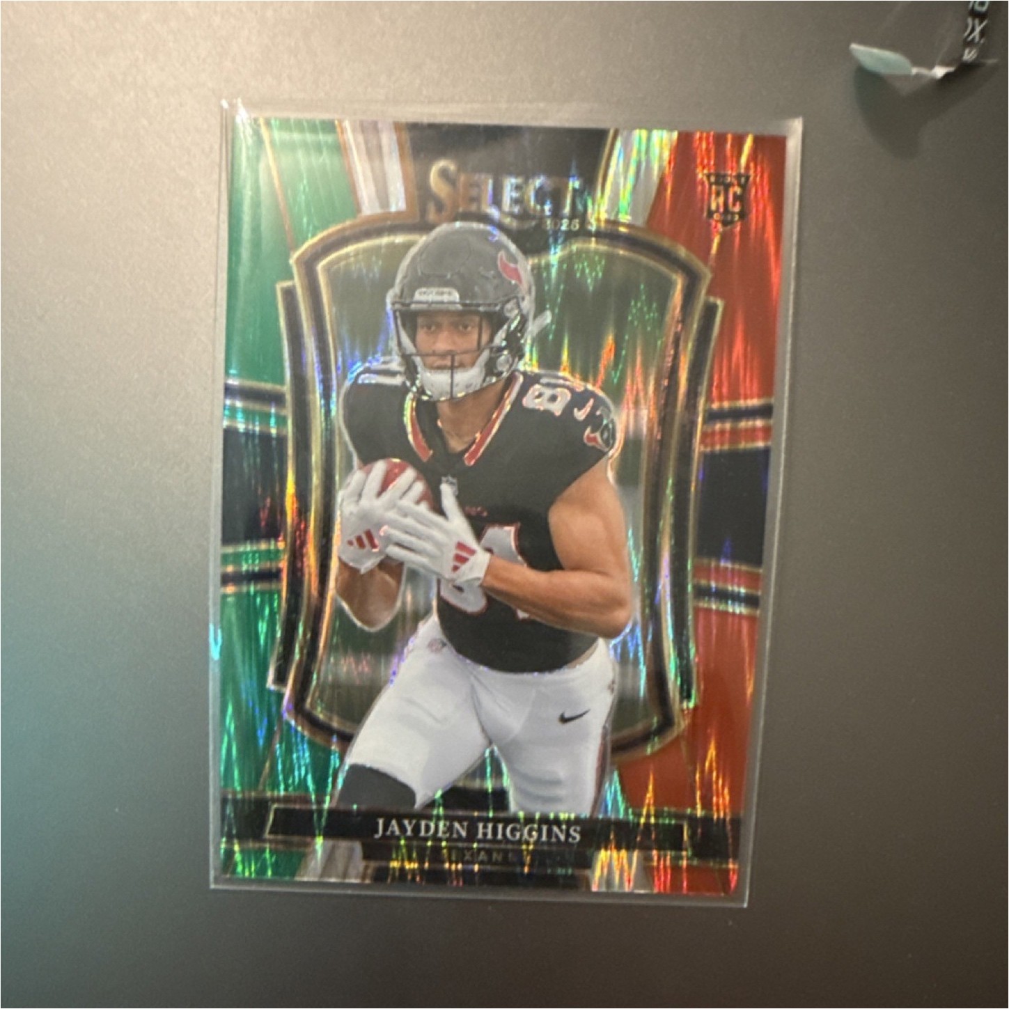 Panini 2024 Select Jayden Higgins #515 Texans Premier Level Prizm Rookie