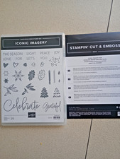 Stampin' up Iconic Imagery Photopolymer Stamp set With Dies New