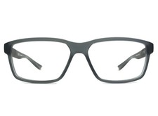 Nike Eyeglasses Frames 7092 068 Matte Gray Rectangle Full Rim 55-14-140