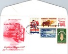 S09-6216, POPCORN WAGON 1902, TRANSPORTATION SERIES, COMBO, A/C FDC — photo 1