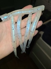 Jerk Bait Soft Plastic Fishing Bait Monkey Milk Color Quantity 50