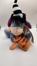 HALLOWEEN Disney Store 8" Eeyore Witch Costume Plush. Winnie the Pooh