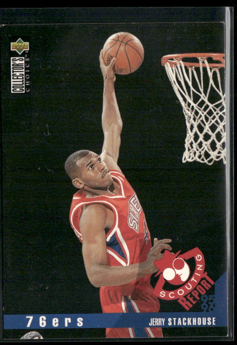 1995-96 Collector's Choice English II #130 Jerry Stackhouse
