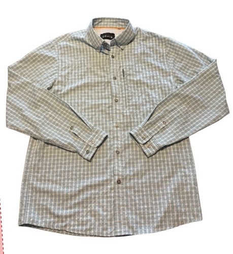 Orvis River Guide Shirt Men M Active Vented open air caster