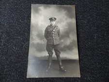 Social History Postcard WWI Soldier Possible Service Corps by Kester of Tunbridg
