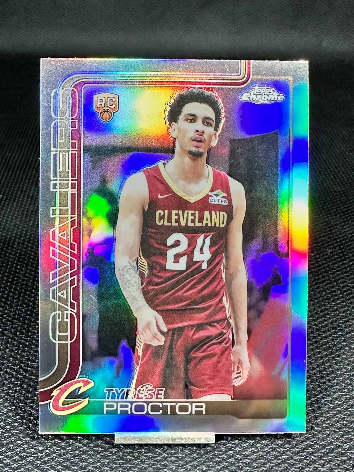 2025-26 Topps Chrome Basketball  TYRESE PROCTOR  RC  Refractor  #300