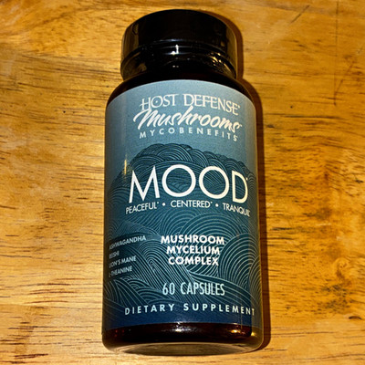 Host Defense MycoBenefits Mood Mushroom Mycelium Complex 60 Capsules