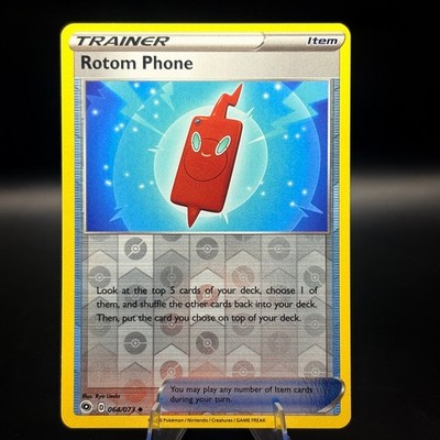 POKEMON ROTOM PHONE 064/073 REVERSE HOLO CHAMPION'S PATH LIGHTLY PLAYED