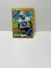 2019 Panini Donruss Optic - Rookies Brian Burns #106 Orange Scope Prizm /79 (RC)
