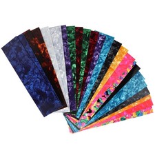 25Pcs Guitar Pick Strips DIY Celluloid Guitar Pick Punch Sheets, Thickness Mixed