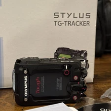 Olympus V104180EU000 Stylus Tough TG-Tracker Wifi Action Camera Open Box W/ 2 Sd