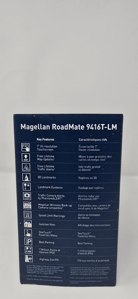 Magellan RoadMate 9416T-LM Vehicle Mountable 7" GPS Navigator - Image 4 of 4